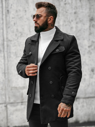 Пальто чоловіче Чорний OZONEE JS/79M3123Z