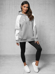 Толстовка сірий OZONEE O/SWE23027