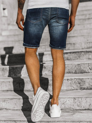 Spodenki jeansowe męskie niebieskie OZONEE G/1070