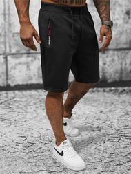 Шорти Чоловічі Чорнi OZONEE JS/8K296