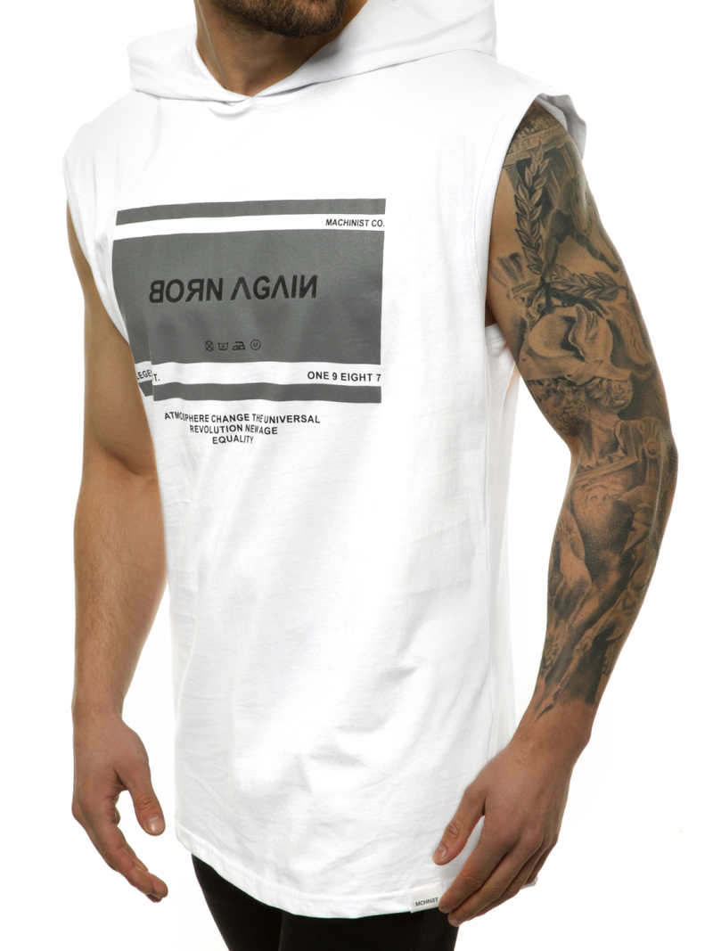 Майка чоловіча Бiла OZONEE MACH/M1152