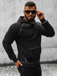 Толстовка чоловіча Чорна OZONEE O/8B152/3