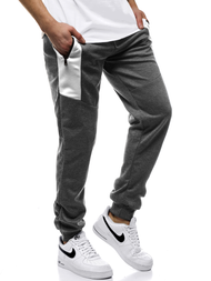 Штани спортивні чоловічі Темно-сірі OZONEE JS/JZ11011