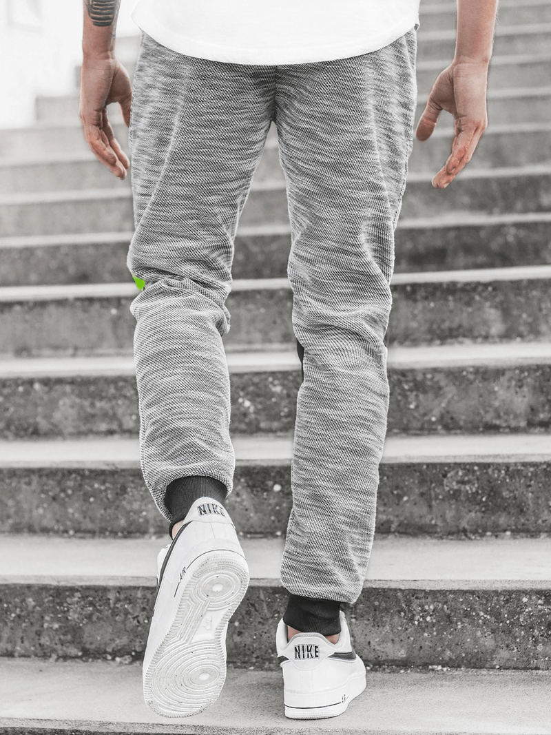 Spodnie dresowe męskie szare OZONEE JS/K60022