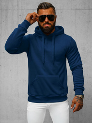 Bluza męska z kapturem indygo OZONEE JS/2009/66Z