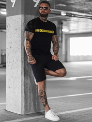 Чоловічий спортивний комплект Чорний OZONEE O/HM760Z