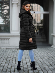 Жіноче пальто чорний OZONEE JS/5M3159/392