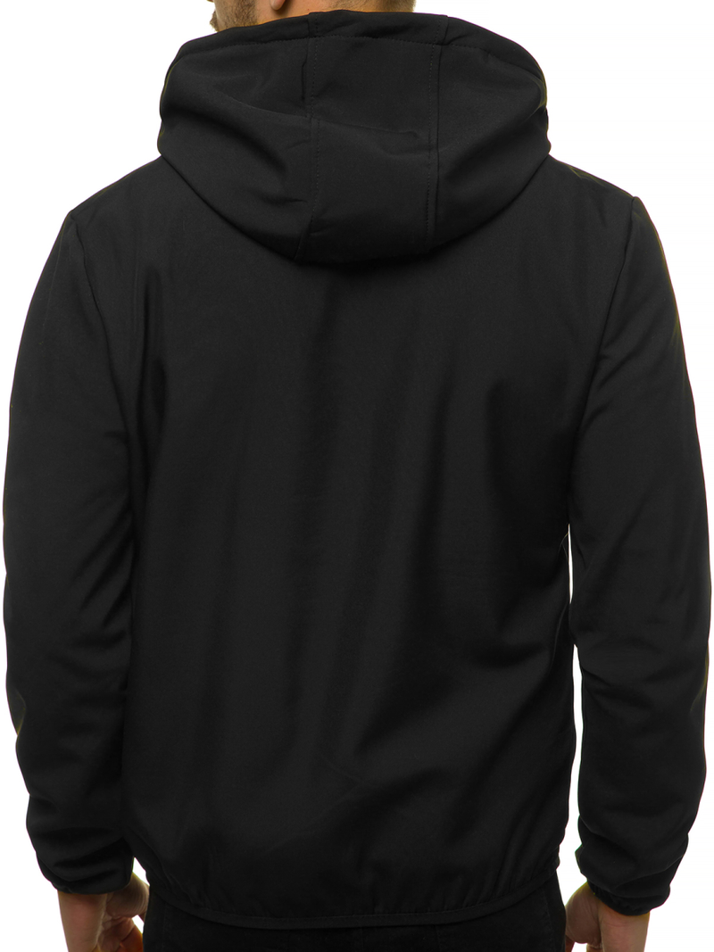 Куртка softshell чоловіча Чорна OZONEE JS/KS2182