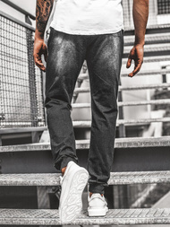 Штани чоловічі джоггери Чорнi OZONEE JS/KK1021