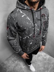 Bluza męska szara OZONEE JS/DD275Z