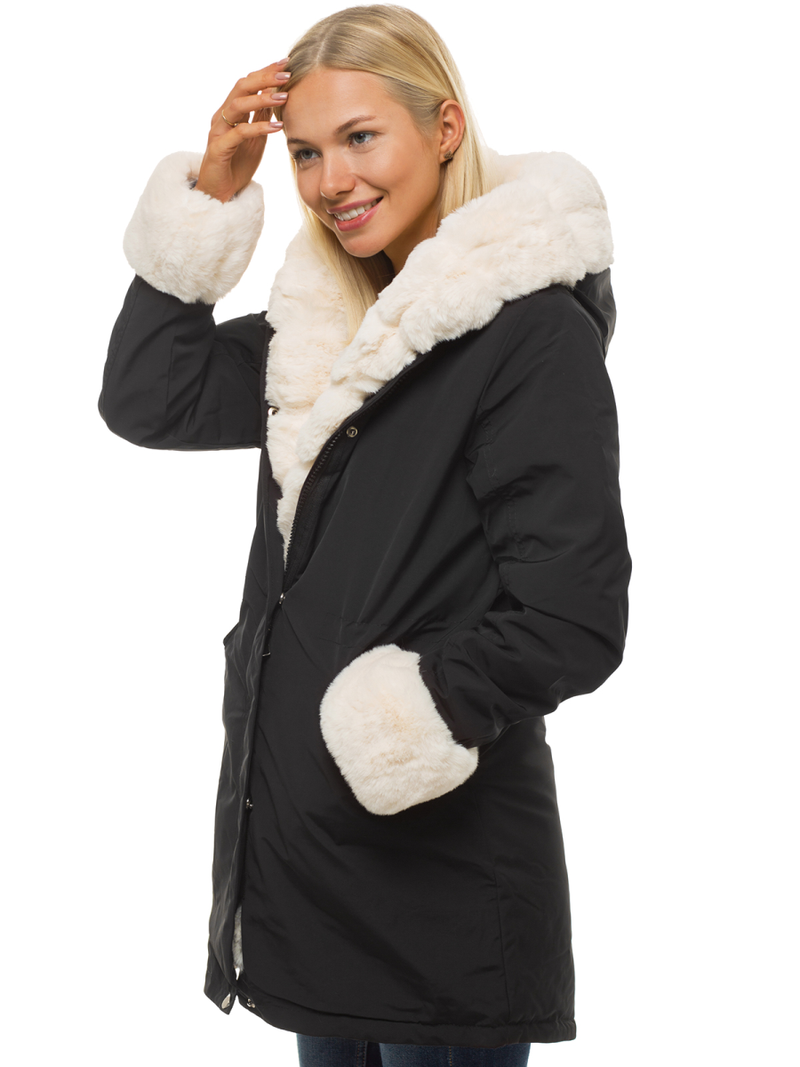 Куртка жіноча Чорна OZONEE N/6320