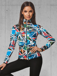 Жіночий спортивний костюм з двох частин Кольоровий OZONEE O/22095Z