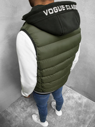 Безрукавка чоловіча Зелена OZONEE N/6879