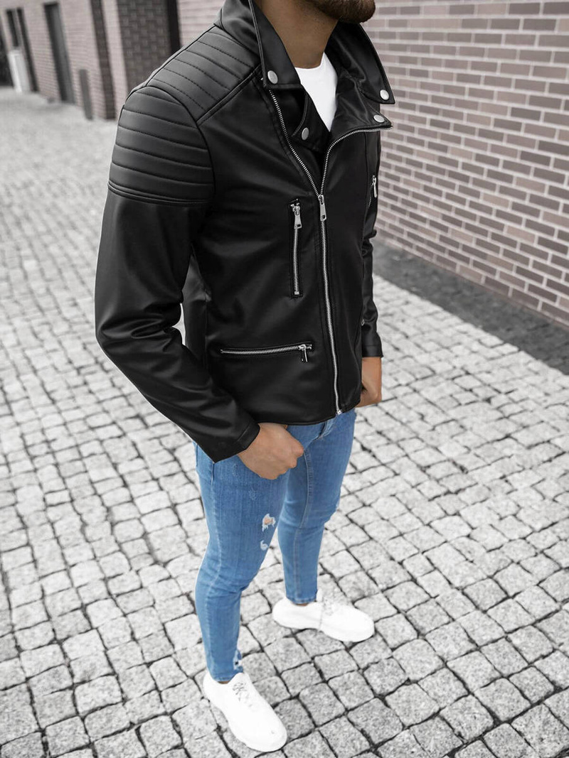 Куртка чоловіча Чорна OZONEE O/5623