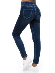 Spodnie jeansowe damskie niebieskie OZONEE O/WL1859