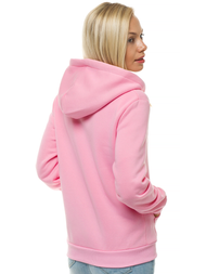 Bluza rozpinana damska różowa OZONEE JS/KSW3018