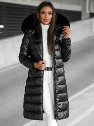 Куртка жіноча чорна OZONEE JS/16M9127/392Z