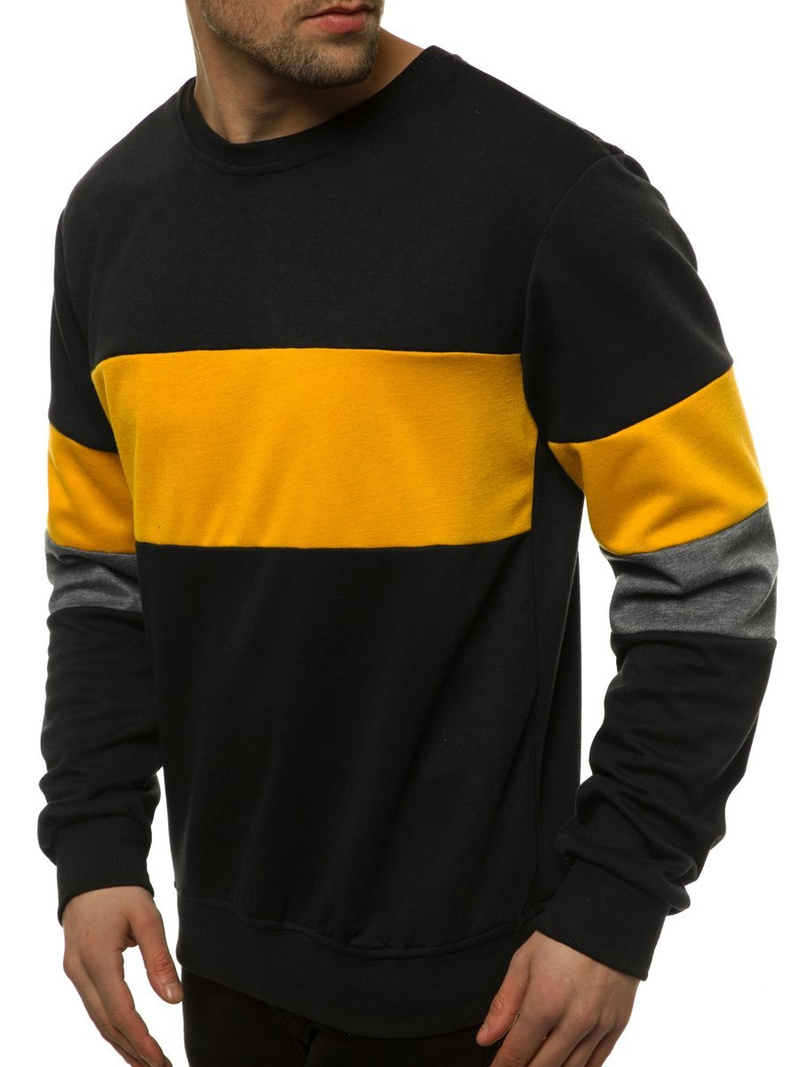 Bluza męska czarna OZONEE JS/JZ11039