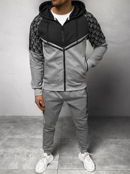 Komplet dresowy męski szary OZONEE O/HM707Z