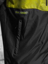 Kurtka męska przejściowa czarna OZONEE JS/22M311/392