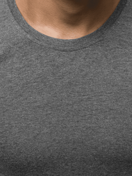 Футболка з довгим рукавом чоловіча Темно-сіра OZONEE O/1209Z