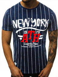 Футболка чоловіча Темно-Синiй OZONEE HFM/017