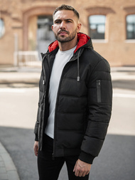 Куртка чоловіча чорна OZONEE JS/31M5003Z