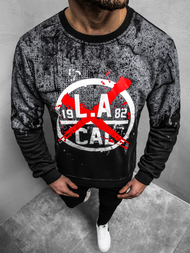 Bluza męska grafitowa OZONEE JS/22053Z