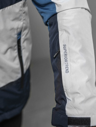 Kurtka przejściowa męska szaro-granatowa OZONEE JS/M35/92