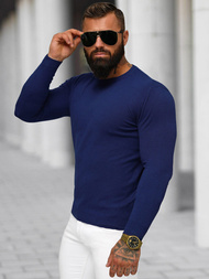 Sweter męski ciemno-niebieski OZONEE NB/MMB602/5Z