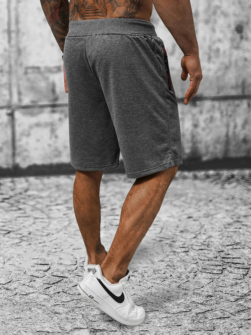 Шорти чоловічі Графітові OZONEE JS/8K290