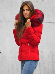 Куртка жіноча Червона OZONEE JS/M9057/270Z