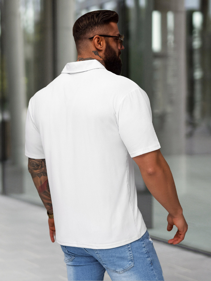 Футболка Поло Чоловіча Бiла OZONEE O/YN2/593