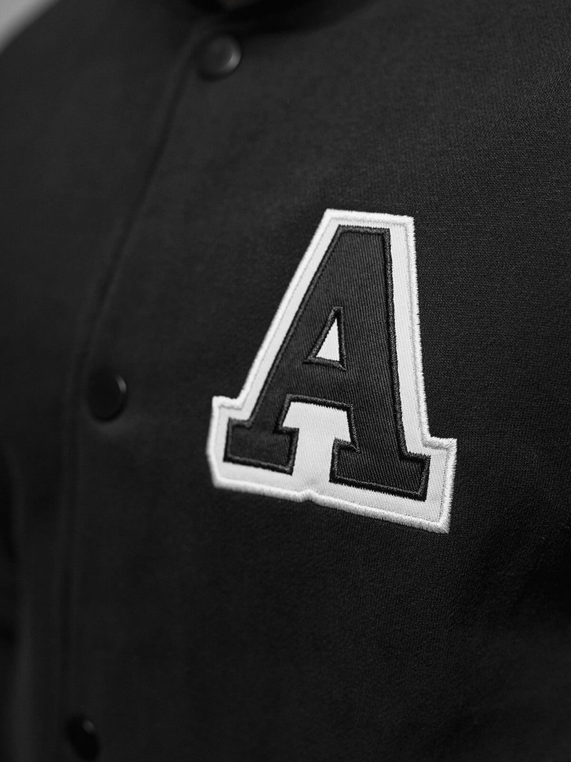 Толстовка чоловіча чорна OZONEE NB/MF2020