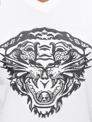 T-Shirt męski biały OZONEE NB/3011