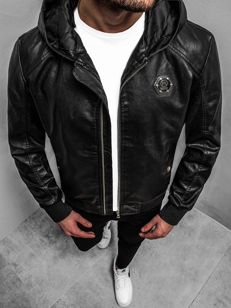 Куртка чоловіча Чорна OZONEE N/5003/18Z