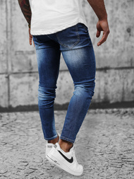 Spodnie jeansowe męskie niebieskie OZONEE NB/MP0019B