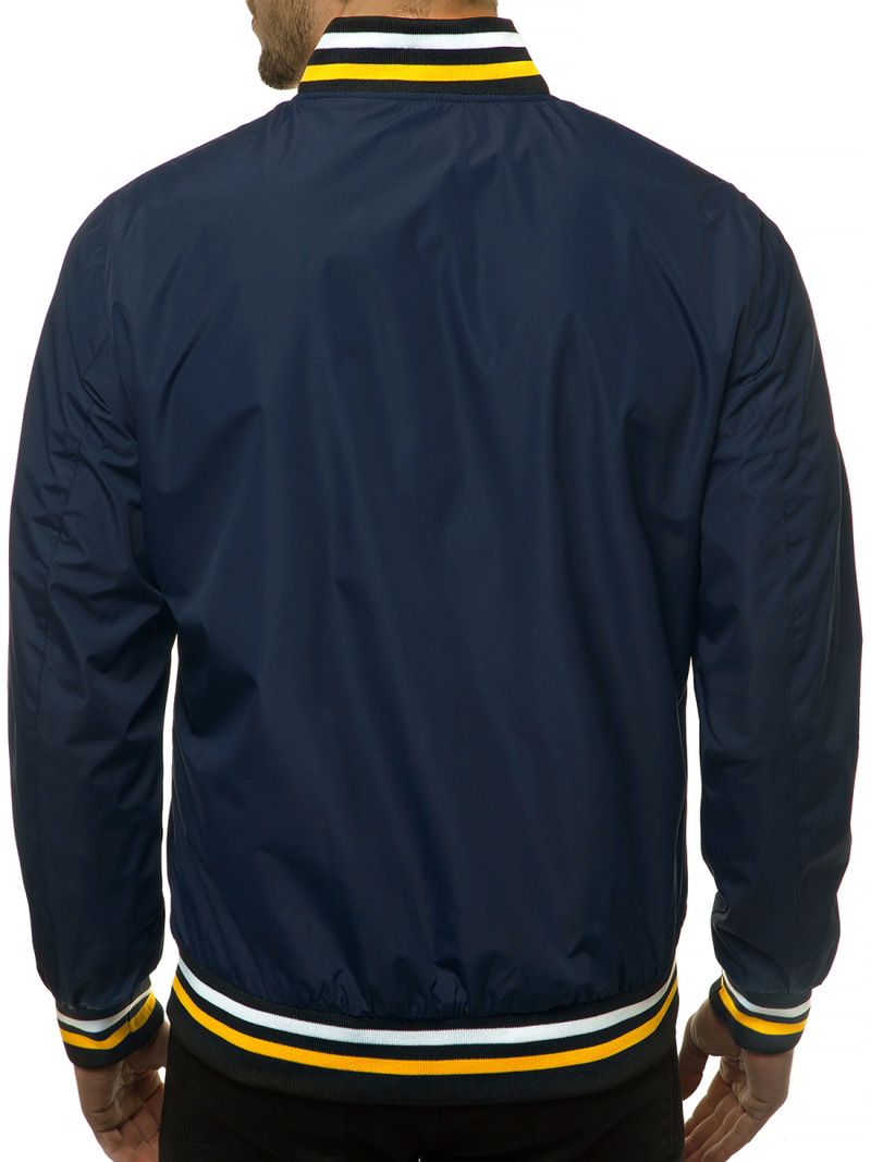 Kurtka bomberka męska granatowa OZONEE N/6195