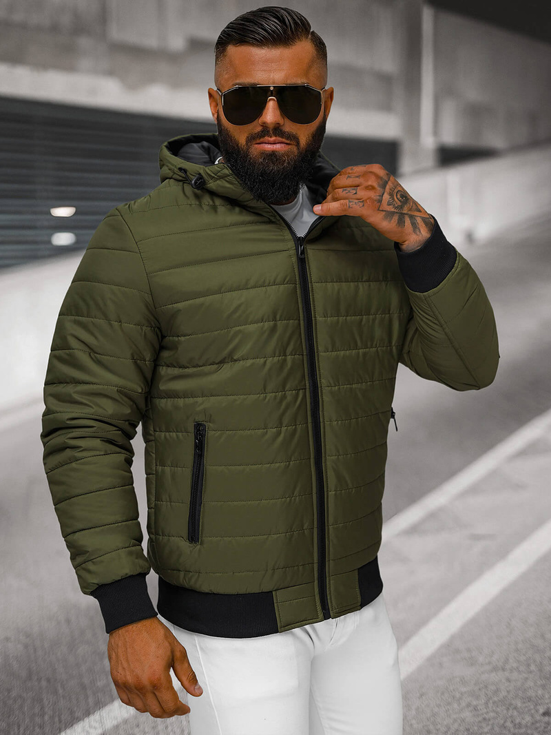 Куртка чоловіча Зелена OZONEE JS/MY13Z