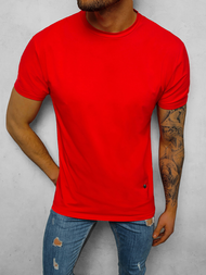 T-Shirt męski czerwony OZONEE NB/3001