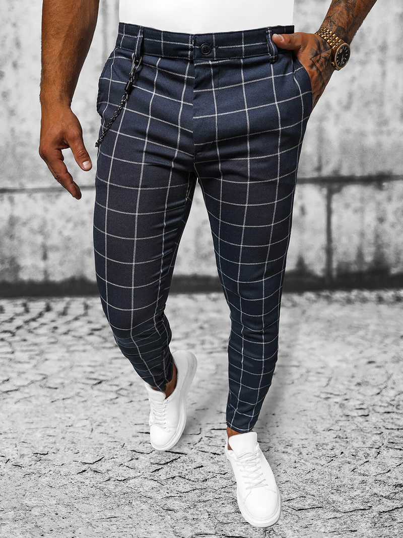 Штани чоловічі tемно cинi OZONEE DJ/550173Z