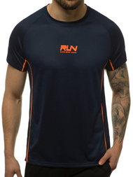 T-Shirt męski granatowy OZONEE JS/KS2101