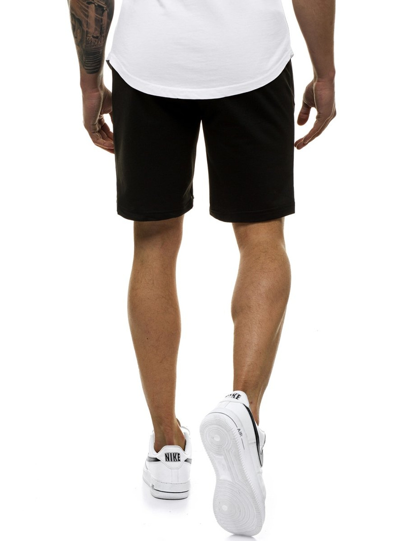 Spodenki męskie czarne OZONEE JS/XW38Z