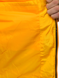 Куртка чоловіча Жовта OZONEE JB/JP1181