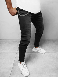 Чоловічі джинси Чорнi OZONEE O/WE1005