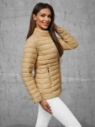 Куртка жіноча Бежева OZONEE JS/16M9111/254