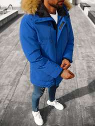 Куртка чоловіча Синя OZONEE JB/JP1173/5Z