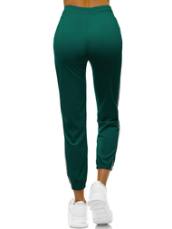 Спортивні штани жіночі Темно-Зеленi OZONEE JS/1020/A18