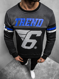 Bluza męska czarna OZONEE JS/DD752Z