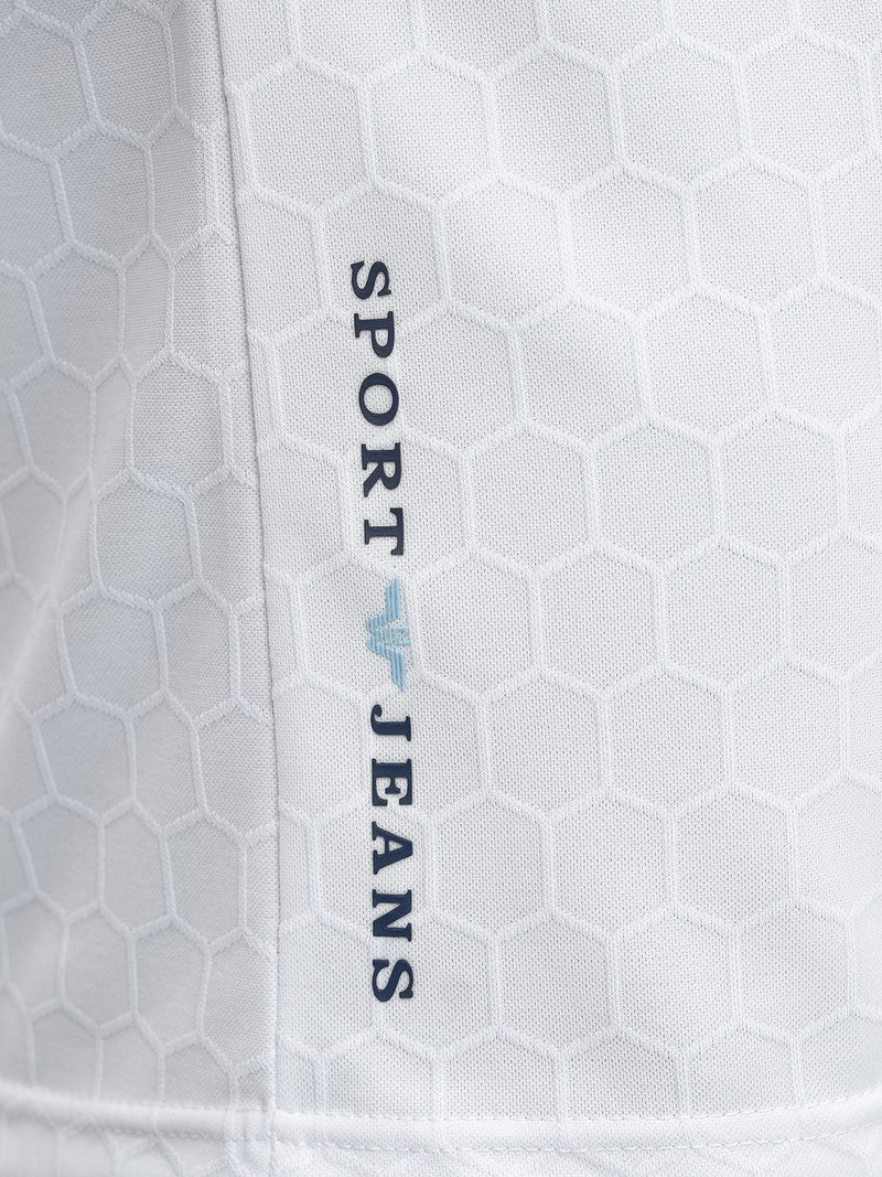 Koszulka męska polo biała OZONEE O/QQ922